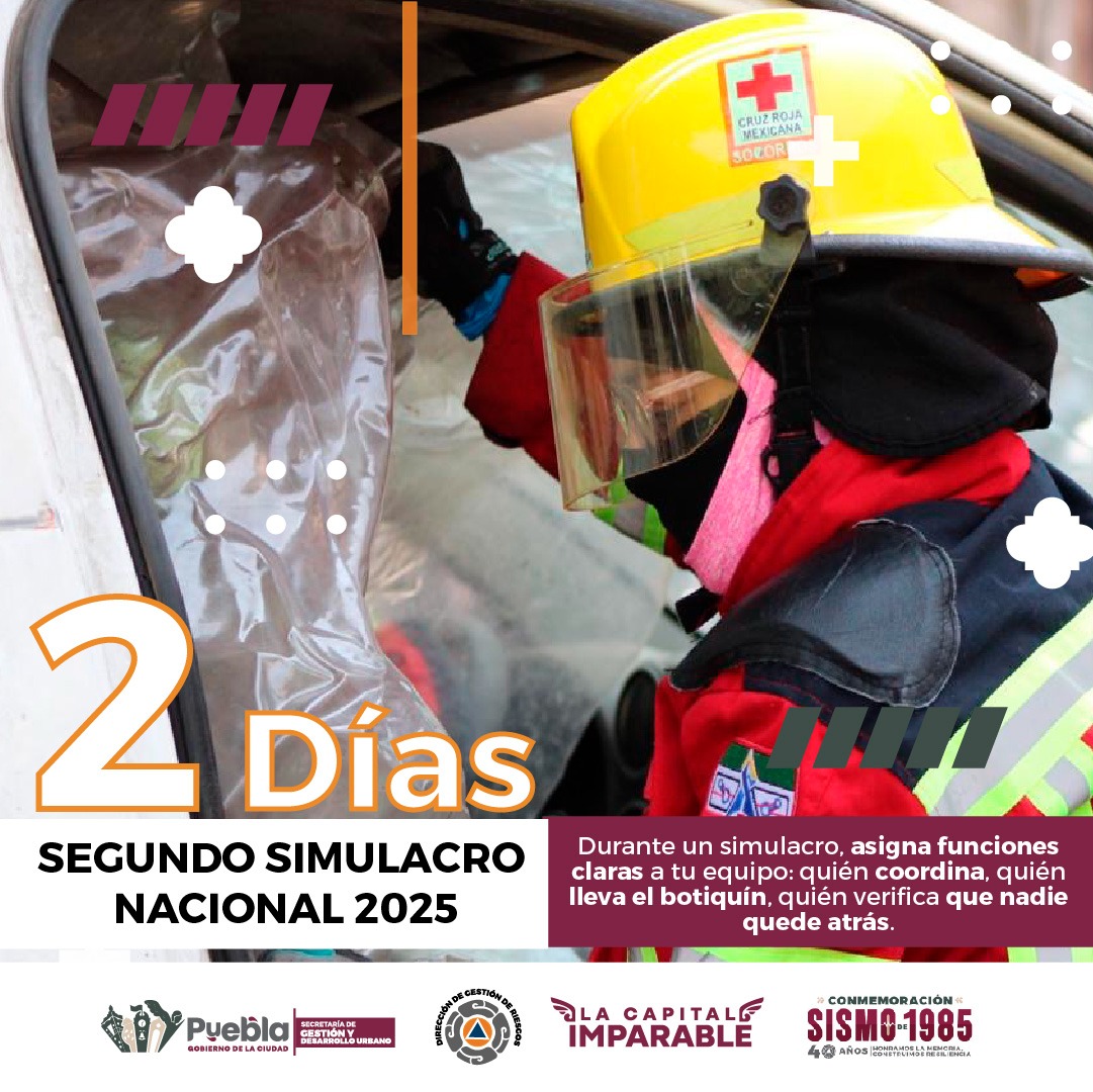 Ayuntamiento llama a participar en el Segundo Simulacro Nacional 2025 ...